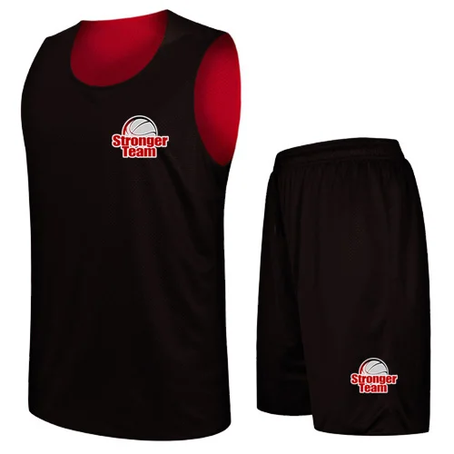 Customized Basketball Uniforms Set Black